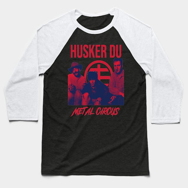 Husker Du Breathtaking Beats Baseball T-Shirt by A Cyborg Fairy